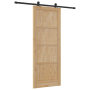 Puerta Corrediza  con Herrajes 83x211 cm Madera Maciza de Pino | Foro24.es | Tu tienda online para hogar, jardín y más Foro24.es