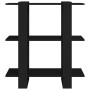 Black shelving/space divider 80x30x87 cm by vidaXL, Bookcases and shelves - Ref: Foro24-811584, Price: 47,47 €, Discount: %