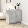Aparador de madera contrachapada gris hormigón 80x40x75 cm de vidaXL, Aparadores - Ref: Foro24-811821, Precio: 65,98 €, Descu...