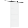 Puerta Corrediza  con Juego de Herrajes Blanca 86x211 cm Madera sólida de pino | Foro24.es | Tu tienda online para hogar, jardín y más Foro24.es