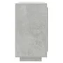 Aparador de madera contrachapada gris hormigón 80x40x75 cm de vidaXL, Aparadores - Ref: Foro24-811821, Precio: 67,11 €, Descu...
