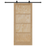 Puerta Corrediza  con Juego de Herrajes 93x211 cm Madera Maciza de Pino | Foro24.es | Tu tienda online para hogar, jardín y más Foro24.es
