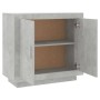Aparador de madera contrachapada gris hormigón 80x40x75 cm de vidaXL, Aparadores - Ref: Foro24-811821, Precio: 65,98 €, Descu...