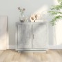 Aparador de madera contrachapada gris hormigón 80x40x75 cm de vidaXL, Aparadores - Ref: Foro24-811821, Precio: 65,98 €, Descu...