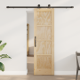 Puerta deslizante con juego de herrajes 61x198.5 cm Madera maciza de pino | Foro24.es | Tu tienda online para hogar, jardín y más Foro24.es