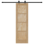 Puerta deslizante con juego de herrajes 61x198.5 cm Madera maciza de pino | Foro24.es | Tu tienda online para hogar, jardín y más Foro24.es