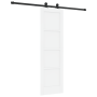 Puerta Corredera con Set de Herrajes Blanca 61x198.5 cm de Madera Maciza de Pino | Foro24.es | Tu tienda online para hogar, jardín y más Foro24.es