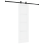 Puerta Corredera con Set de Herrajes Blanca 61x198.5 cm de Madera Maciza de Pino | Foro24.es | Tu tienda online para hogar, jardín y más Foro24.es