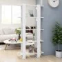 Glänzend weißes Regal/Raumteiler 80x30x160 cm von vidaXL, Bücherregale und Regale - Ref: Foro24-811571, Preis: 71,72 €, Rabat...