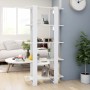 Glänzend weißes Regal/Raumteiler 80x30x160 cm von vidaXL, Bücherregale und Regale - Ref: Foro24-811571, Preis: 72,61 €, Rabat...