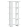 Glossy white shelving/space divider 80x30x160 cm by vidaXL, Bookcases and shelves - Ref: Foro24-811571, Price: 72,61 €, Disco...