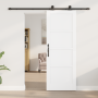 Puerta corrediza  con herrajes blanca 73.5x198.5 cm de pino sólido | Foro24.es | Tu tienda online para hogar, jardín y más Foro24.es