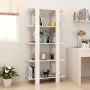 Glänzend weißes Regal/Raumteiler 80x30x160 cm von vidaXL, Bücherregale und Regale - Ref: Foro24-811571, Preis: 71,72 €, Rabat...