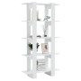 Glossy white shelving/space divider 80x30x160 cm by vidaXL, Bookcases and shelves - Ref: Foro24-811571, Price: 72,61 €, Disco...