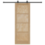 Puerta Corrediza  con juego de herrajes 78x211 cm Madera maciza de pino | Foro24.es | Tu tienda online para hogar, jardín y más Foro24.es