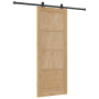 Puerta corrediza con juego de herrajes 83x211 cm Madera maciza de pino | Foro24.es | Tu tienda online para hogar, jardín y más Foro24.es