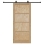 Puerta corrediza  con kit de herrajes 93x211 cm Madera maciza de pino | Foro24.es | Tu tienda online para hogar, jardín y más Foro24.es