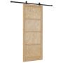 Puerta corrediza  con conjunto de hardware 93x232 cm de madera maciza de pino | Foro24.es | Tu tienda online para hogar, jardín y más Foro24.es