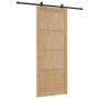 Puerta corrediza  con conjunto de hardware 93x232 cm de madera maciza de pino | Foro24.es | Tu tienda online para hogar, jardín y más Foro24.es