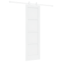 Puerta Corredera  con Juego de Instalación Blanca 61x198.5 cm Madera Maciza de Pino | Foro24.es | Tu tienda online para hogar, jardín y más Foro24.es