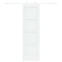 Puerta Corredera  con Juego de Instalación Blanca 61x198.5 cm Madera Maciza de Pino | Foro24.es | Tu tienda online para hogar, jardín y más Foro24.es
