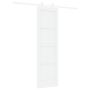 Puerta Corredera  con Juego de Instalación Blanca 61x198.5 cm Madera Maciza de Pino | Foro24.es | Tu tienda online para hogar, jardín y más Foro24.es