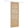 Puerta Corredera  con juego de herrajes 78x202 cm de madera maciza de pino | Foro24.es | Tu tienda online para hogar, jardín y más Foro24.es