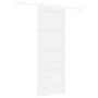 Puerta corrediza  con juego de herrajes blanca 78x211 cm de madera maciza de pino | Foro24.es | Tu tienda online para hogar, jardín y más Foro24.es
