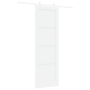 Puerta corrediza  con juego de herrajes blanca 78x232 cm de madera maciza de pino | Foro24.es | Tu tienda online para hogar, jardín y más Foro24.es