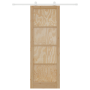 Puerta corredera  con hardware 83x232 cm de pino macizo | Foro24.es | Tu tienda online para hogar, jardín y más Foro24.es