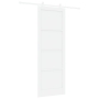 Puerta corrediza con herrajes blanca 83x232 cm de madera maciza de pino | Foro24.es | Tu tienda online para hogar, jardín y más Foro24.es