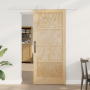 Puerta Corredera  con Juego de Herrajes 86x198.5 cm de Madera Sólida de Pino | Foro24.es | Tu tienda online para hogar, jardín y más Foro24.es