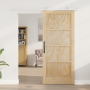 Puerta Corredera  con Juego de Herrajes 86x198.5 cm de Madera Sólida de Pino | Foro24.es | Tu tienda online para hogar, jardín y más Foro24.es
