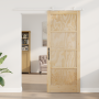 Puerta Corredera  con Juego de Herrajes 86x211 cm Madera Maciza de Pino | Foro24.es | Tu tienda online para hogar, jardín y más Foro24.es