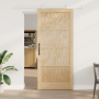Puerta Corredera  con Juego de Hardware 93x211 cm Madera Maciza de Pino | Foro24.es | Tu tienda online para hogar, jardín y más Foro24.es