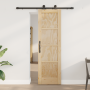 Puerta Corredera  + Juego de Accesorios 'ORKDAL'de Madera Maciza de Pino | Foro24.es | Tu tienda online para hogar, jardín y más Foro24.es