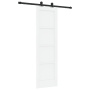 Puerta Deslizante  con Juego de Herrajes 'ORKDAL'de Madera Maciza Blanca de Pino | Foro24.es | Tu tienda online para hogar, jardín y más Foro24.es