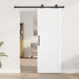 Puerta Deslizante  con Juego de Herrajes 'ORKDAL'Madera Maciza Blanca de Pino | Foro24.es | Tu tienda online para hogar, jardín y más Foro24.es