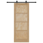 Puerta Corrediza  con Juego de Herrajes 'ORKDAL'Madera Maciza de Pino | Foro24.es | Tu tienda online para hogar, jardín y más Foro24.es