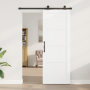 Puerta Corredera  con Juego de Hardware 'ORKDAL'Blanca de Madera Maciza de Pino | Foro24.es | Tu tienda online para hogar, jardín y más Foro24.es
