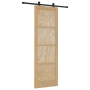 Puerta Deslizante  con Juego de Hardware 'ORKDAL'Madera Maciza de Pino | Foro24.es | Tu tienda online para hogar, jardín y más Foro24.es