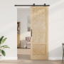 Puerta Deslizante  con Juego de Hardware 'ORKDAL'Madera Maciza de Pino | Foro24.es | Tu tienda online para hogar, jardín y más Foro24.es
