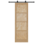 Puerta Deslizante  con Juego de Hardware 'ORKDAL'Madera Maciza de Pino | Foro24.es | Tu tienda online para hogar, jardín y más Foro24.es