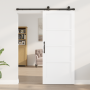 Puerta Deslizante  con Kit de Herrajes 'ORKDAL'de Madera Sólida Blanca de Pino | Foro24.es | Tu tienda online para hogar, jardín y más Foro24.es