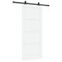 Puerta Deslizante  con Kit de Herrajes 'ORKDAL'de Madera Sólida Blanca de Pino | Foro24.es | Tu tienda online para hogar, jardín y más Foro24.es
