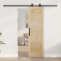 Puerta Deslizante  con Juego de Hardware "ORKDAL" de Madera Maciza de Pino | Foro24.es | Tu tienda online para hogar, jardín y más Foro24.es