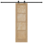 Puerta Deslizante  con Juego de Hardware "ORKDAL" de Madera Maciza de Pino | Foro24.es | Tu tienda online para hogar, jardín y más Foro24.es