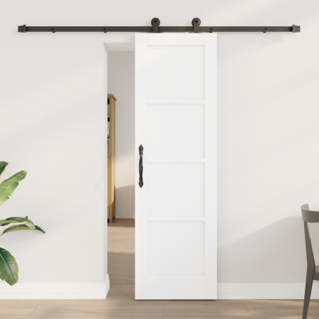 Puerta corrediza  con juego de herrajes 'ORKDAL'de madera de pino blanca | Foro24.es | Tu tienda online para hogar, jardín y más Foro24.es