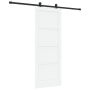 Puerta Deslizante  con Juego de Herrajes 'ORKDAL'Blanca de Madera Sólida de Pino | Foro24.es | Tu tienda online para hogar, jardín y más Foro24.es