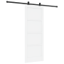 Puerta Deslizante  con Juego de Herrajes 'ORKDAL'Blanca de Madera Sólida de Pino | Foro24.es | Tu tienda online para hogar, jardín y más Foro24.es